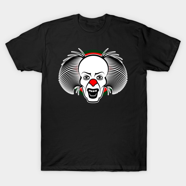 Bad Clown is Angry T-Shirt by MonkeyBusiness